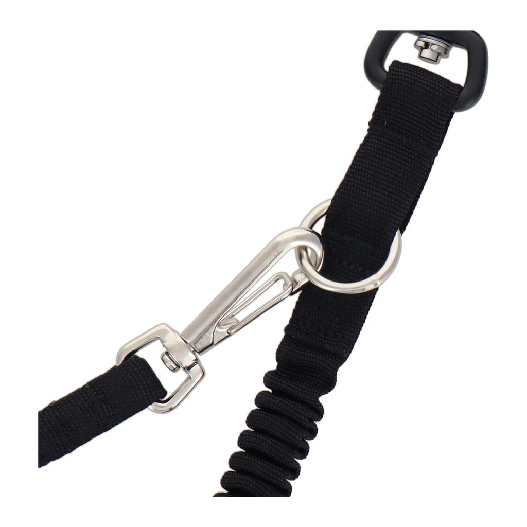 Sankyo Corporation DBLTACT Fabric Safety Cord with Double Lock and Hook DT-ST-13BK