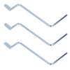 3Pcs Fence Wire Tensioner Handle Stainless Steel Stable Performance Firm Fence Wire Tensioning Tool