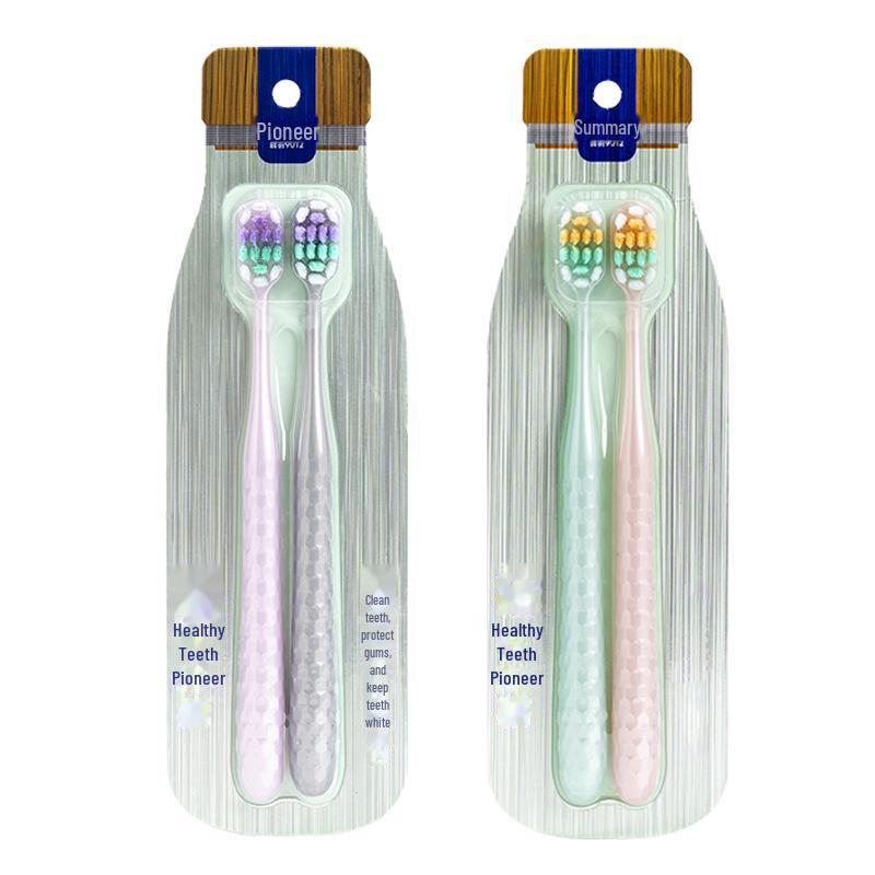 

Зубная щетка Yangzhou Advanced Soft Bristle Wide Head для взрослых - Большая головка, идеально подходит для пар