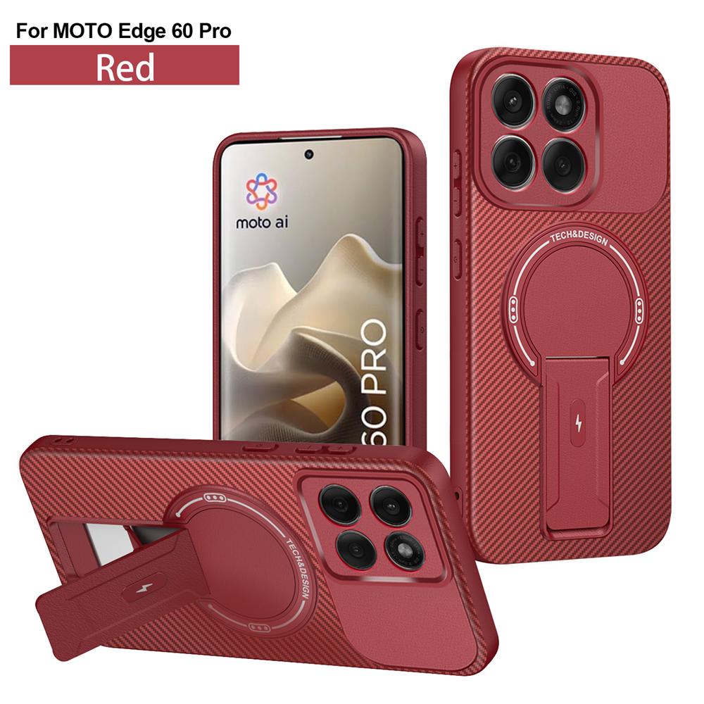 For Motorola Moto Edge 60 Pro 5G Case Luxury Armor Magsafe Magnetic Wireless Charge Case For Moto Edge60 Pro Magnetic Ring Cover