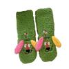 Erwachsene Indoor Nicht-gefütterte Pantoffelsocken, Warme Bodensocken für Zuhause