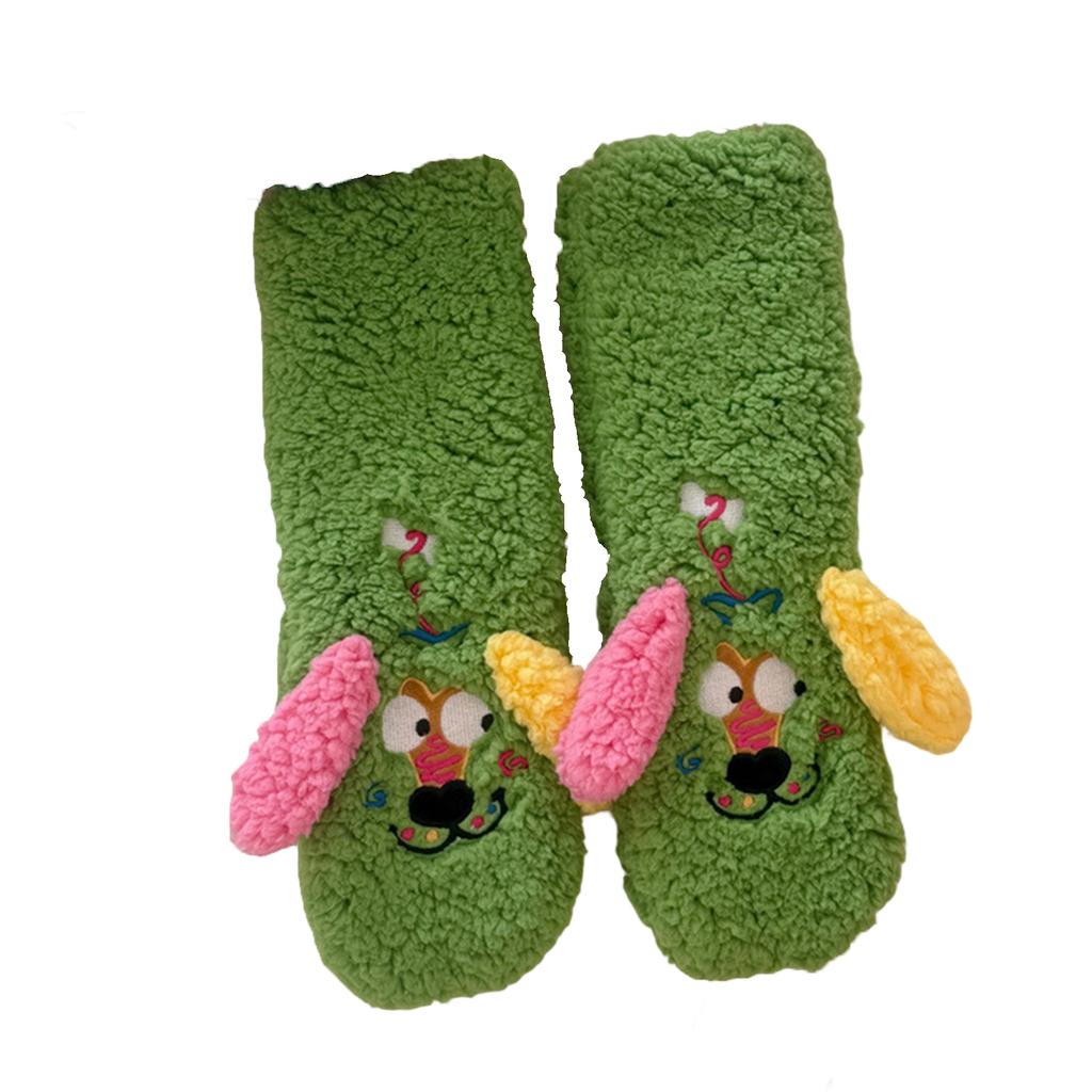 Erwachsene Indoor Nicht-gefütterte Pantoffelsocken, Warme Bodensocken für Zuhause