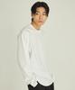 Liua [Beneficial High Cotton] Oversized Long Sleeve Tee (White)