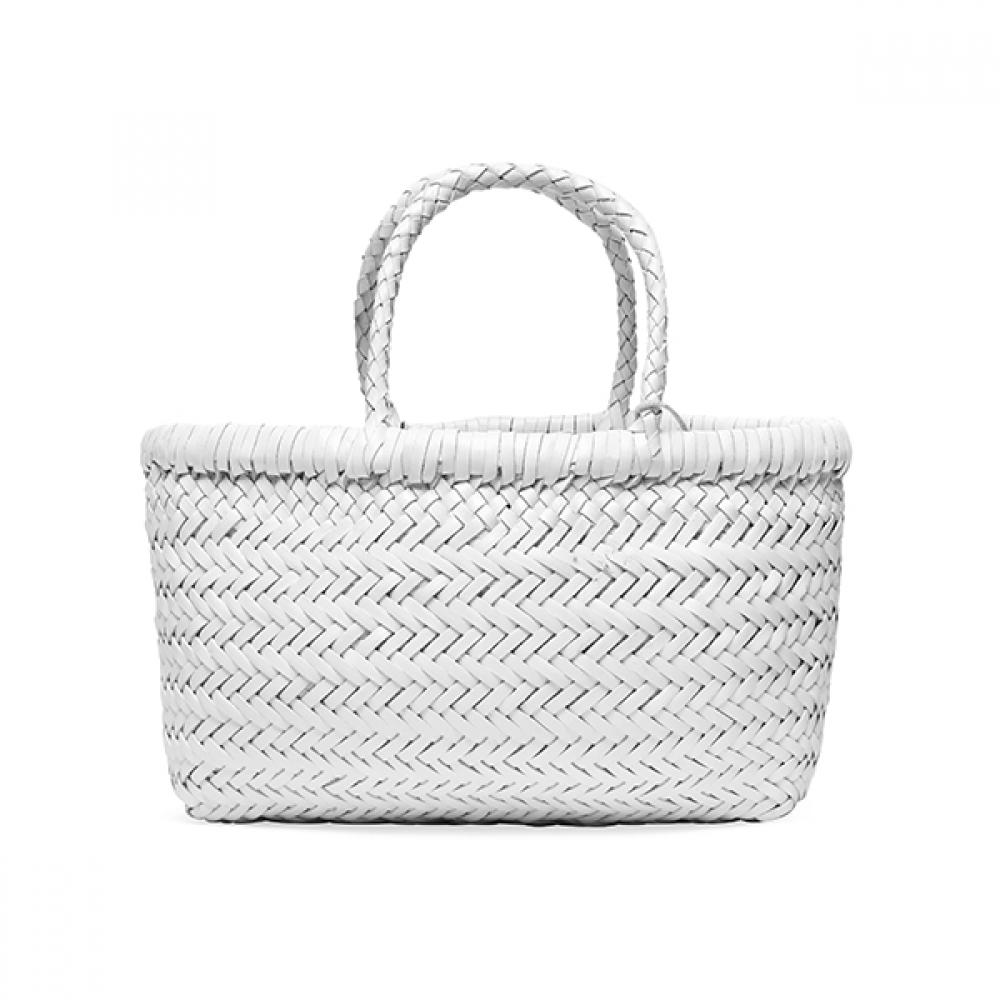 

Dragon Diffusion Mini Flat Gora Tote Bag 8809 White 8809 WHITE