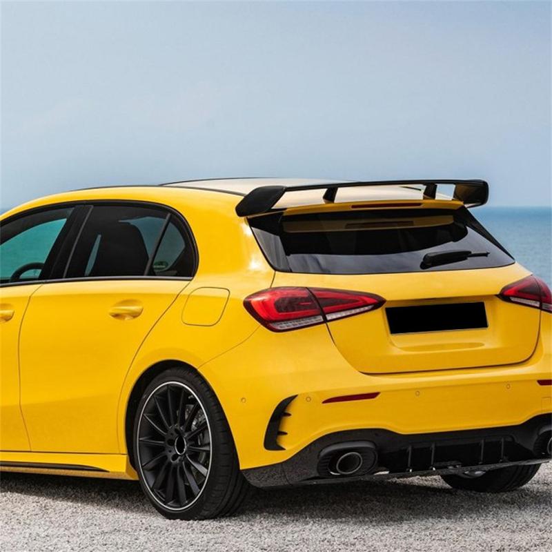 Car Rear Bumper Trim Lip Spoiler For Mercedes Benz A Class W177 A180 A200 A220 AMG Hatchback 2018  -