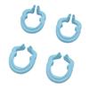 4pcs/Box Dental Rubber Dam Clamps Barrier Clips Resin Clip Autoclavable 134°C Large/ Small Dental Material Dentist Tools