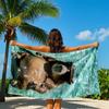 Coole Capybara Pool-Vibe Schnelltrocknendes Badetuch Mikrofaser Strandtuch leicht Gewicht Schwimmen Camping Yoga Strand Out