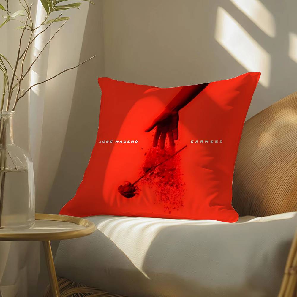 Panda Pendejo Jose Madero-Singer Pillow Case Silky elegant Comfort Sofa Bed  Invisible zipper Beach pillowcase