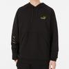 Puma Logo Print Loose-Fit Hoodie Men Tops Black 537016-01