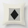 Housse De Coussin Style Géométrique Abstrait, Taie D'oreiller Décorative Moderne Pour Canapé-lit