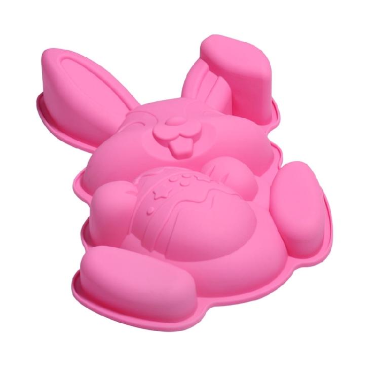 Flexible Silicone Baking Tool Easter Rabbit Design Cake Molds Perfect Beginners Oven Safe Up to 230C Decorations