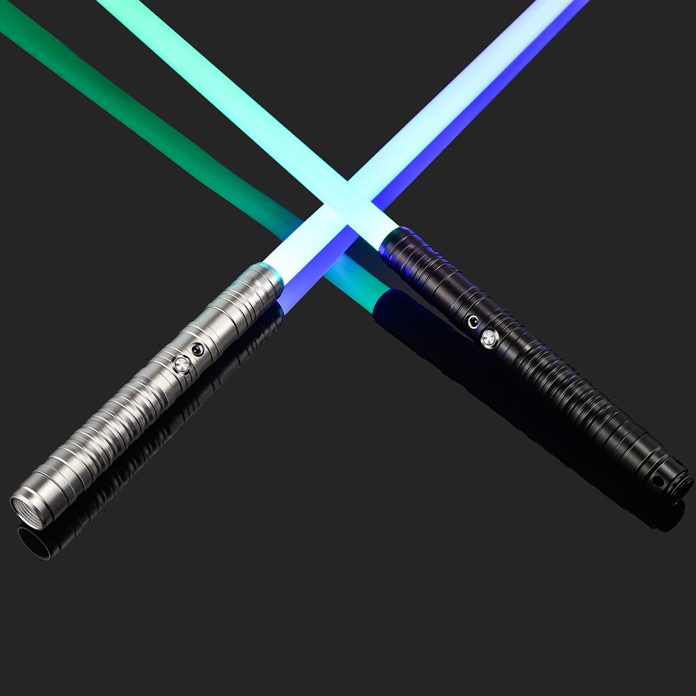 Cutie Cadou Premium Sabie Laser Star Wars din Metal - Reîncărcabilă, Jucărie Luminoasă pentru Copii