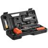 Knockout Punch Set, 98.07 kN Hydraulic Knockout Set, 12.7 To 50.8mm KO Tool Kit Hole Making Tool, KO Tools Kit W/6 Dies for Metal Electrical Cabinets,