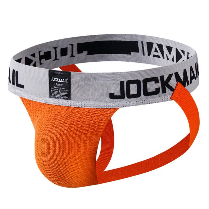 Jockstraps JOCKMAIL 1,97 tommer bredt midjebånd Bokstavtrykk Lav midje Herre Tanga Undertøy Daglig Casual Sport Sexy G-streng Underbukser