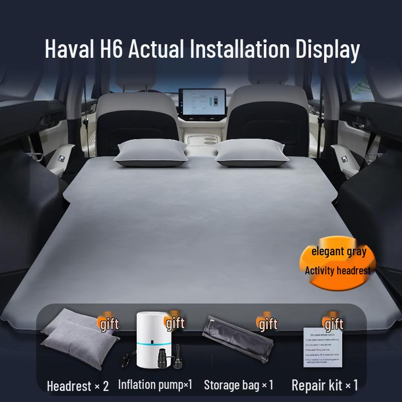 Haval H6 Third Gen Car Air Mattress - Inflatable Trunk Bed & Rear Seat Sleeping Pad