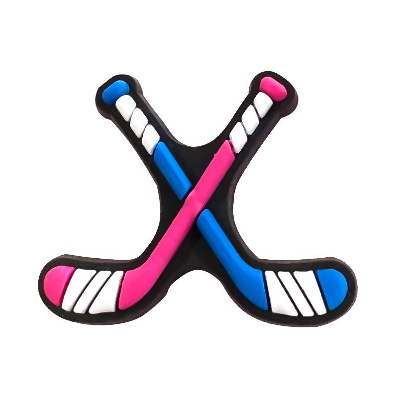 Hockey Series Crocs Charms - PVC Soft Rubber Shoe Decorations