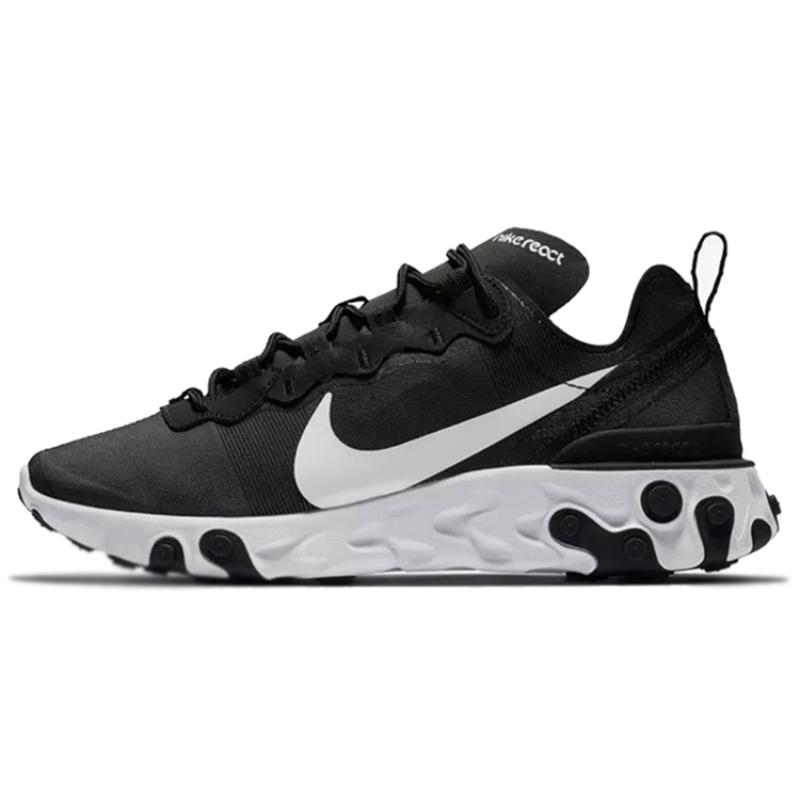 Nike React Element 55 Black White Women's Sneakers BQ2728-003