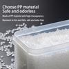 Sealed Noodles Crisper Plastic Noodles Spaghetti Box Kitchen Refrigerator Storage Box Food-Grade Noodle Storage Box