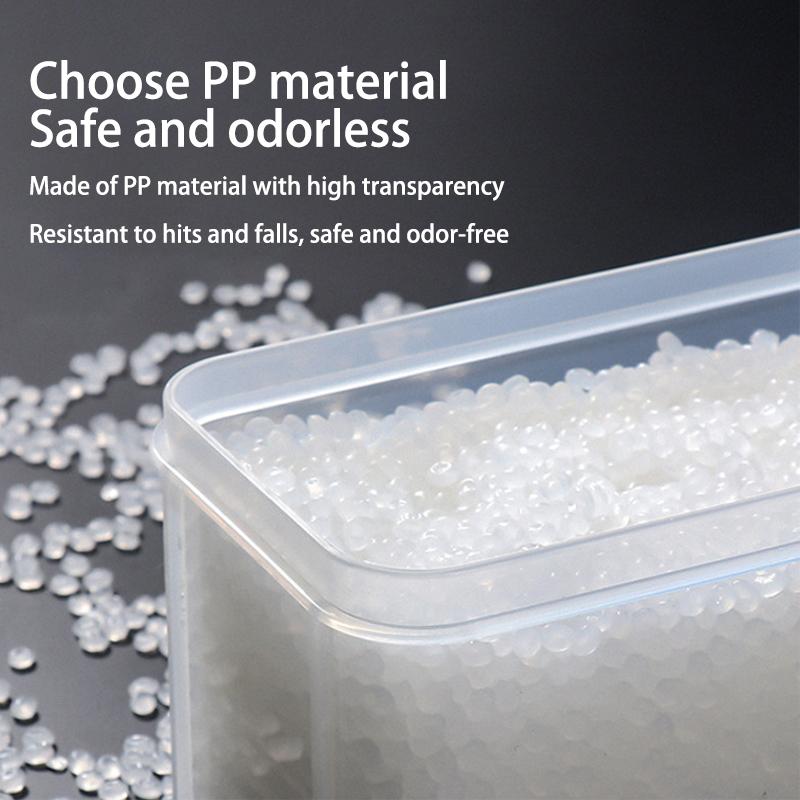 Sealed Noodles Crisper Plastic Noodles Spaghetti Box Kitchen Refrigerator Storage Box Food-Grade Noodle Storage Box