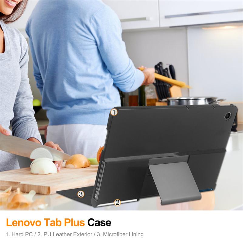 Para Lenovo Tab Plus 2024 Case 11.5" Cute Paint PU Leather Flip Stand Capa para Lenovo tb351fu Xiaoxin Pad Studio Case Capa Crianças