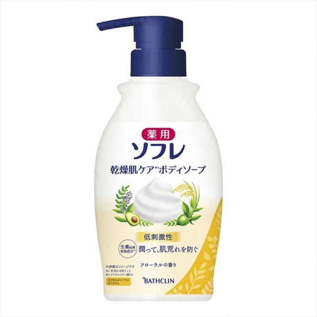 

BATHCLIN - Medicated Sofre Dry Skin Care Body Soap 400ml Refill