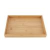Wooden Tea Serving Tray, Rectangular Japanese-Style Serving Wooden Tray Food Storage Plate Serving Platter Rattan Basket Tray Table Tray for