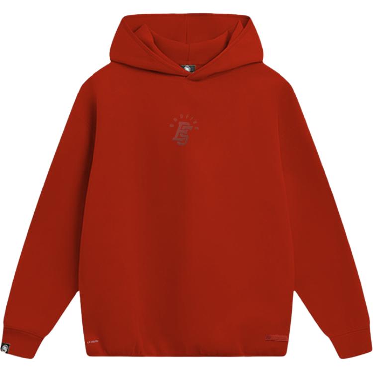 

Серия спортивного стиля Li Ning Anti-Five Однотонная Мягкая Дышащая Универсальная Свободная Толстовка Мужские толстовки AWDV881-5 L