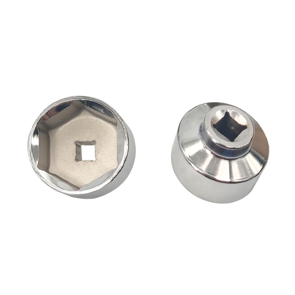 7 Pieces 3/8'' Oil Filter Cap Wrench Socket Set Tool Kit, 24 27 29 30 32 36 38mm Replacement for