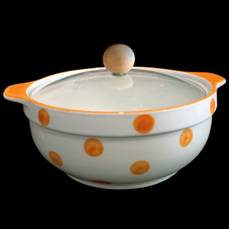 CODA Setoyaki Fiery Red Ceramic Bowl