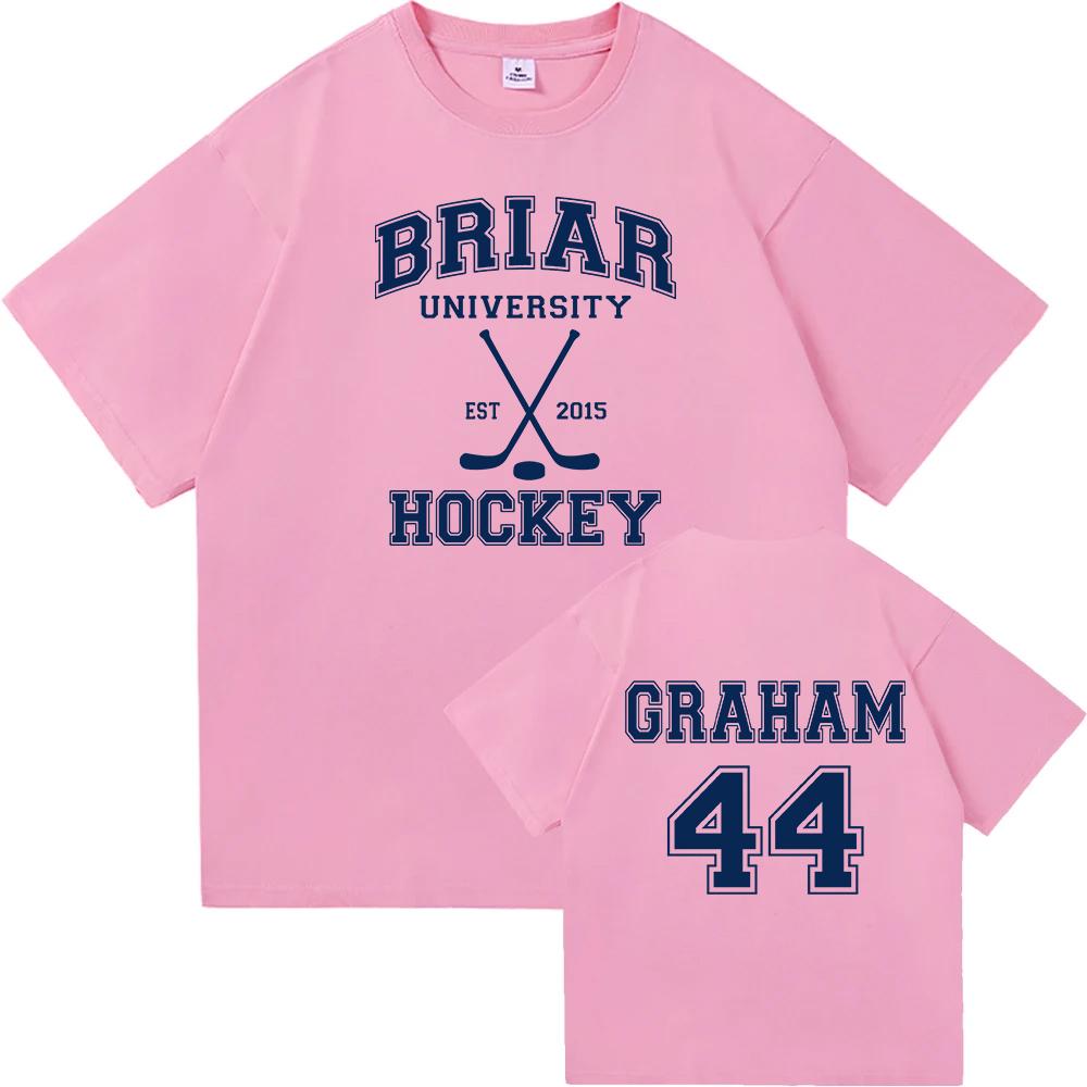 Graham 44 22 Design T-Shirts Off Campus TV-Serie T-Shirt Sommer Baumwolle Bequem Damen T-Shirts Locker Mode Rundhals Unisex T-Shirts L
