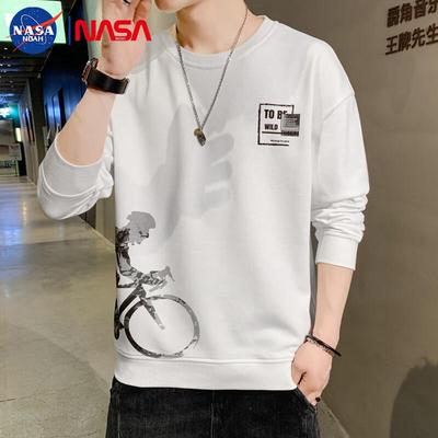 NASA NOAH Men's Round Neck Graphic Sweatshirt