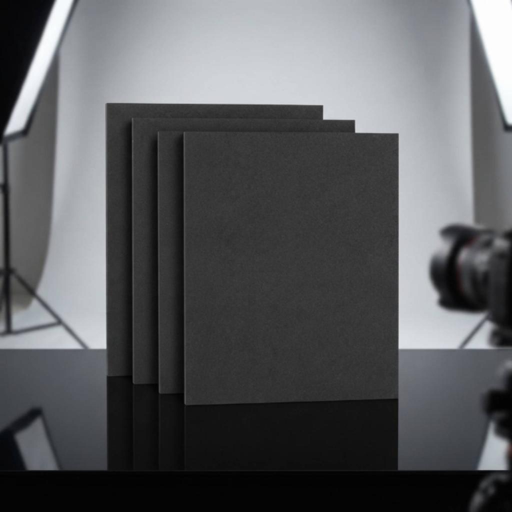 4 Pieces ABS Plastic Sheet Thermoformable ABS Sheet Smooth Flat for DIYers, DIY Fabrication, Signage