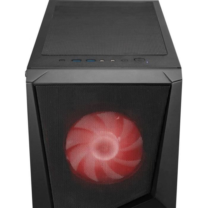 MSI MAG FORGE 100M PC-GEHÄUSE - Schwarz - Gehärtetes Glas - ATX-Format (306-7G03M21-809)