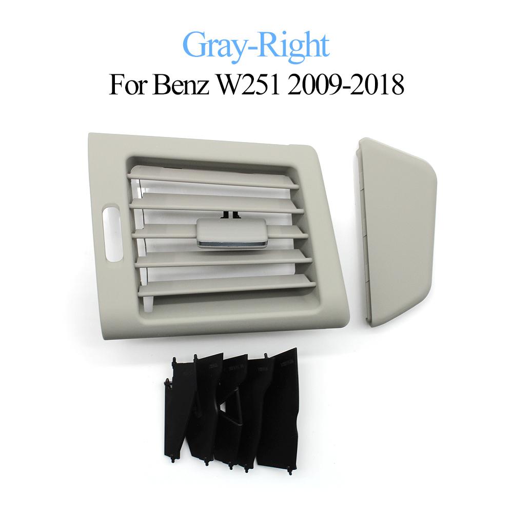 Car Left Right Central Rear Air Conditioner Grille AC Vent Panel Cover For Mercedes Benz W251 R300 R320 R350 R400 R500 2006-2009