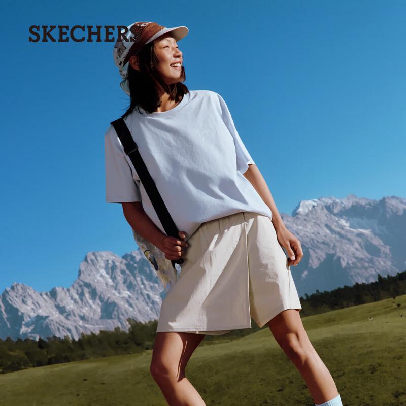 

Унисекс футболка с коротким рукавом Skechers из охлаждающей антибактериальной вязки P226U009 XXL 110