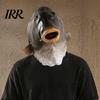 Unique Prank Gift for Adults Funny Fish Head Mask, Realistic Latex Carp Cosplay Prop, Animal Interactive Live Broadcast Mask Party Prank, Trick