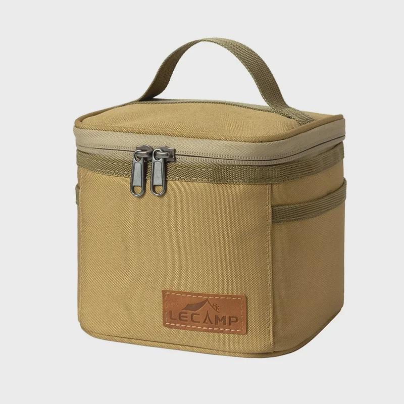 Draagbare Buitenkruidenflesjesset voor Kamperen en Picknicks met Afgesloten Olieflesjes en Opbergtas