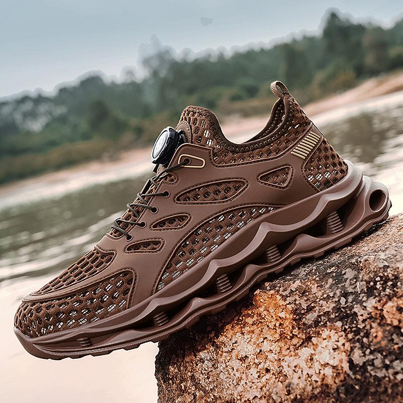 CYYTL Summer Shoes For Men Mesh Sneakers Casual Breathable Sports Outdoor Tennis Running Designer Hiking Platform Loafers Luxury