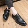 Fashion Luxury Brand Classic Men's Shoes for Wedding Handmade Male Footwear Leather Fashion Oxfords Shoes Men 2024 New Men Casual Shoes