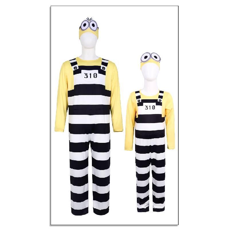 Déguisement de personnage Minions ravissant pour enfants Fabriqué en tissu polyester doux Parfait pour le cosplay