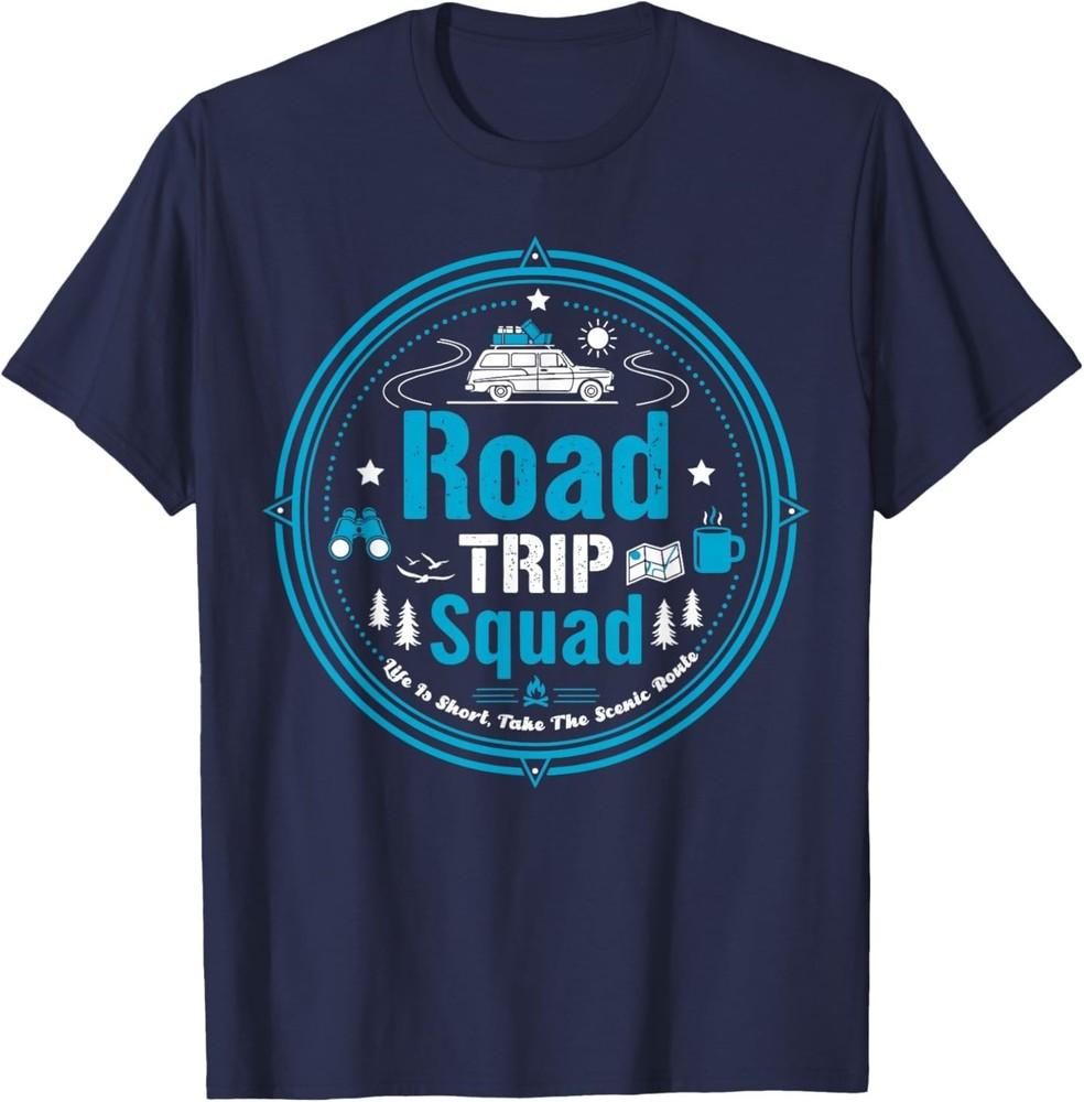 Road Trip Squad Family Vacation Matching T-Shirt 4XL