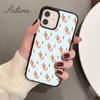 Animal Cute Cartoon Cow Phone Case for iPhone 11 12 13 14 Pro Max Mini X XR XS SE 2020 6S 7 8 Plus Samsung Galaxy S21 S22 Cover