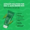 Jovees Herbal Neem Face Wash For Oily And Acne Prone Skin | Gentle Oil Control Cleanser For Clear Pimple Free Skin And Dark Spot Removal 50ml