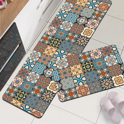 Super Absorbent Kitchen Mat Waterproof Long Area Kitchen Rug For Living Room Bedroom Foot Mat Hallway Carpet Doormat Washable
