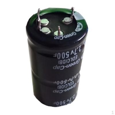 1 Stück Farad-Kondensator 2,7 V, 500 F, Automotive, Schwarz, 2/4 Fuß, 35 x 60 mm