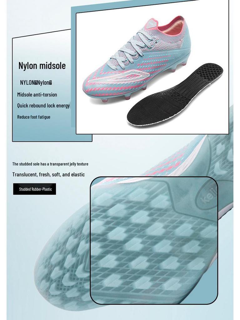 Premium Nylon Midsole Non-slip Football Shoes for Adults