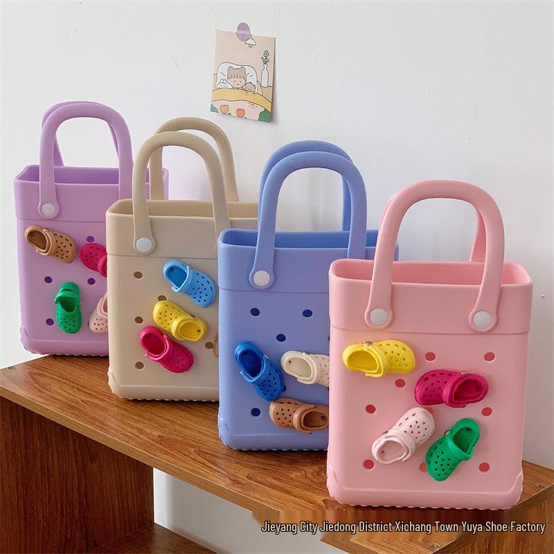 2024 DIY Summer EVA Waterproof Fashion Handheld Beach Bag