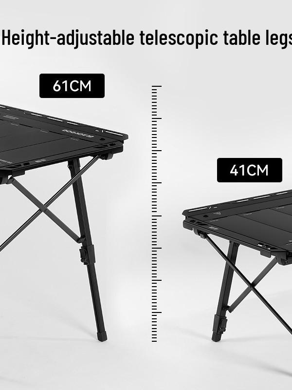 Black Dog Wuxiang Folding Camping Table & Chair Set - Aluminum Alloy Portable Outdoor IGT Table