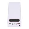 L16 16x18650 DIY Powerbank 2 USB-Ausgang 22,5W Schnellladung Batterieboxgehäuse mit LCD-Display und Micro Typ C