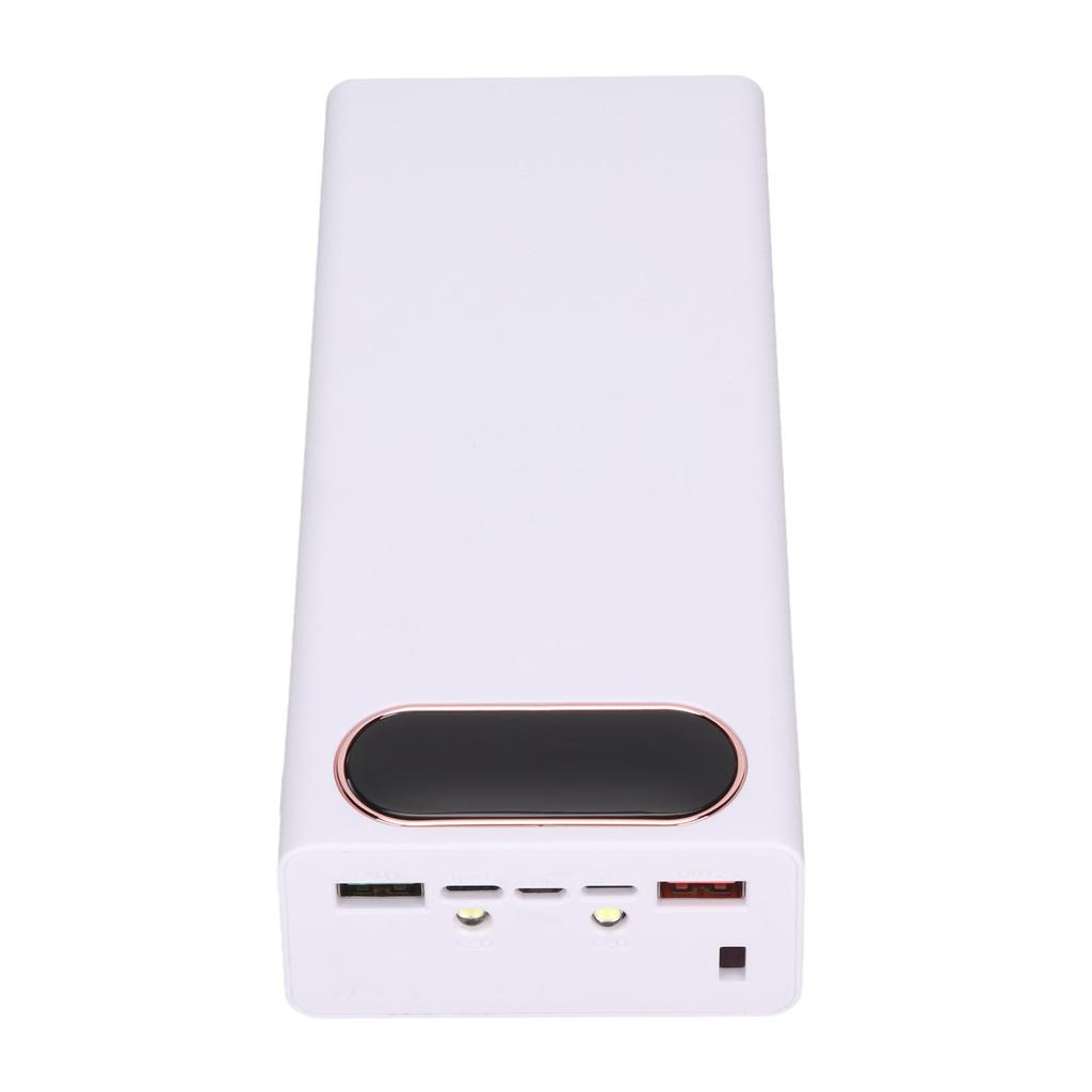 L16 16x18650 DIY Powerbank 2 USB-Ausgang 22,5W Schnellladung Batterieboxgehäuse mit LCD-Display und Micro Typ C